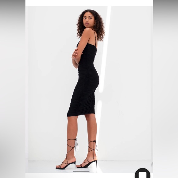 Babaton Ten Luxor Dress - Black - Picture 3 of 6